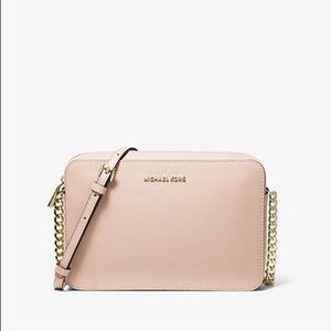 Michael Kors Jet Set Saffiano Leather Crossbody